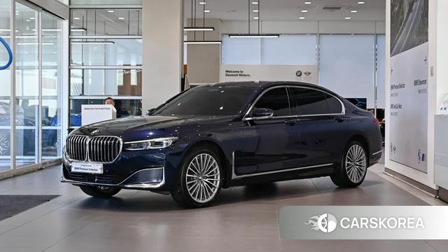 BMW 7 Series (G11) 2019 Синий из Кореи