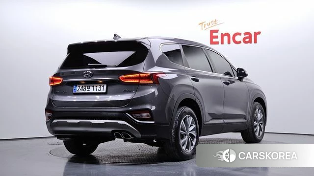 Hyundai Santa Fe TM 2018 Серый из Кореи