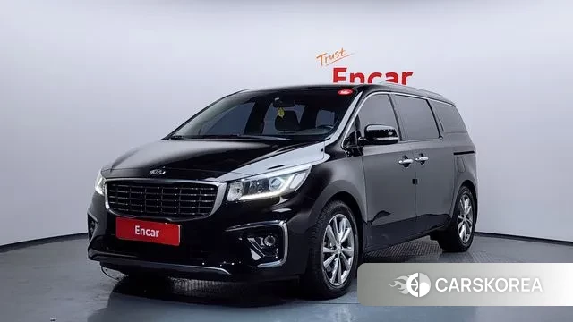 Kia The New Carnival 2018 Черный из Кореи