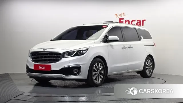 Kia All New Carnival 2018 Белый из Кореи