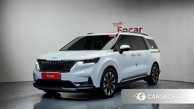 Kia Carnival 4th generation 2023 Белый из Кореи