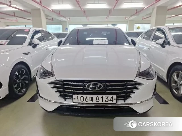 Hyundai Sonata (DN8) 2020 Белый из Кореи