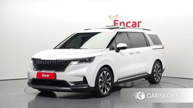 Kia Carnival 4th generation 2021 Белый из Кореи