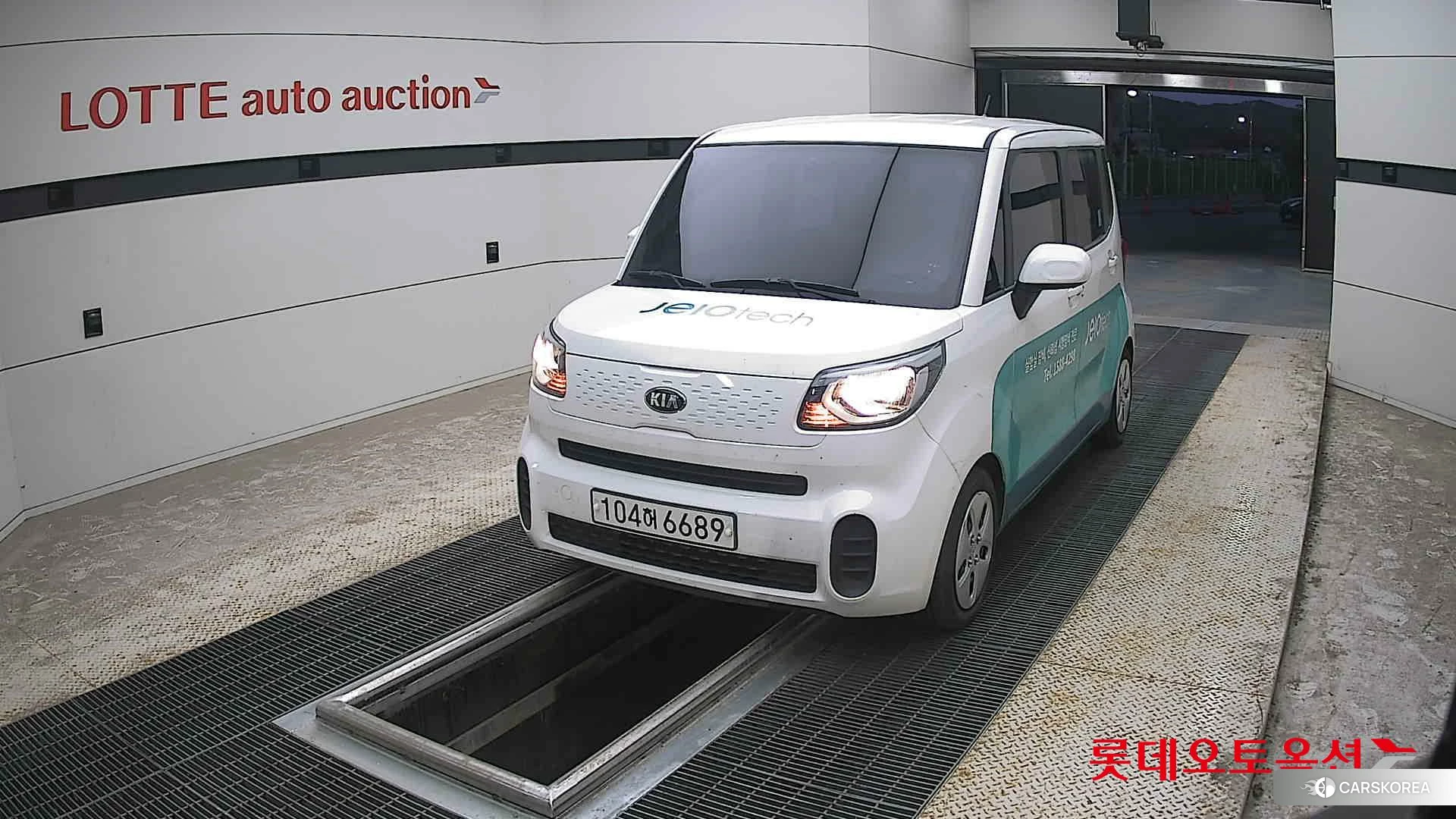 Kia Ray 2021 Clear White из Кореи