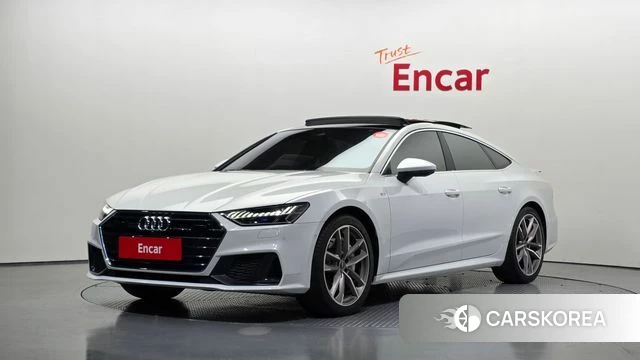 Audi A7 (4K) 2021 Белый из Кореи