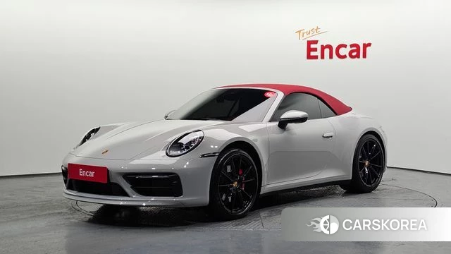 Porsche 911(992) 2022 Серебристо-серый из Кореи