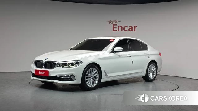 BMW 5 Series (G30) 2019 Белый из Кореи