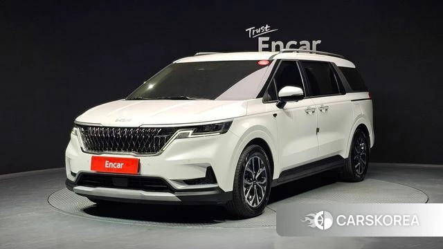 Kia Carnival 4th generation 2023 Белый из Кореи