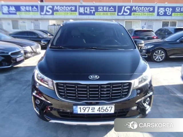 Kia The New Carnival 2018 Черный из Кореи