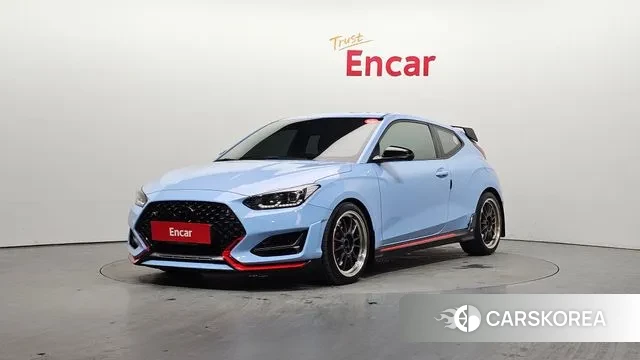 Hyundai Veloster (JS) 2018 Небесно-голубой из Кореи