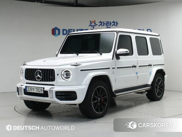 Mercedes-Benz G-Class W463b 2021 Белый из Кореи