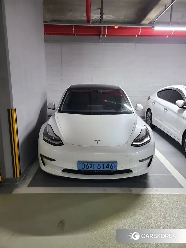 Tesla Model 3 2020 Белый из Кореи