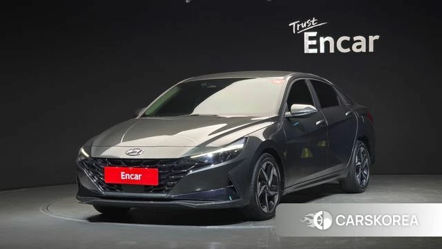 Hyundai Avante (CN7) 2021 Серый из Кореи