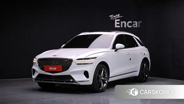Genesis GV70 2021 Белый из Кореи
