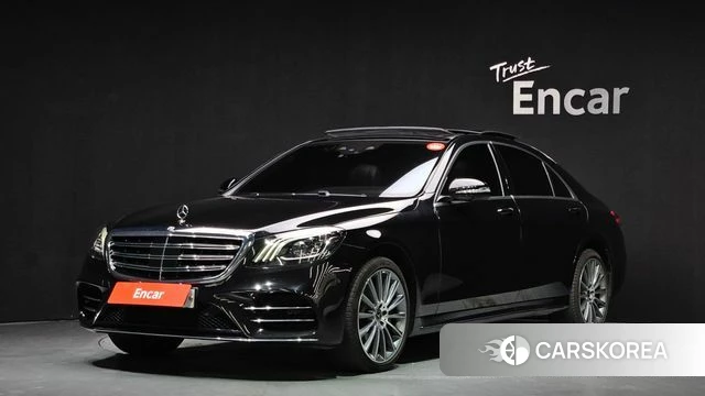 Mercedes-Benz S-Class W222 2018 Черный из Кореи