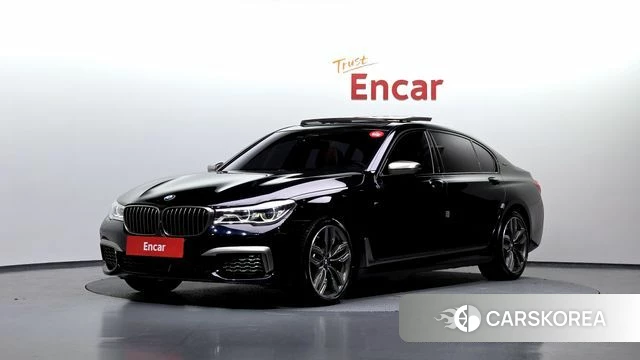 BMW 7 Series (G11) 2019 Черный из Кореи