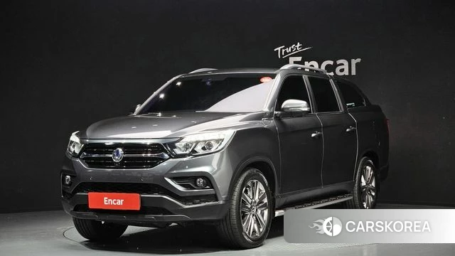 Ssangyong Rexton Sports 2018 Серый из Кореи