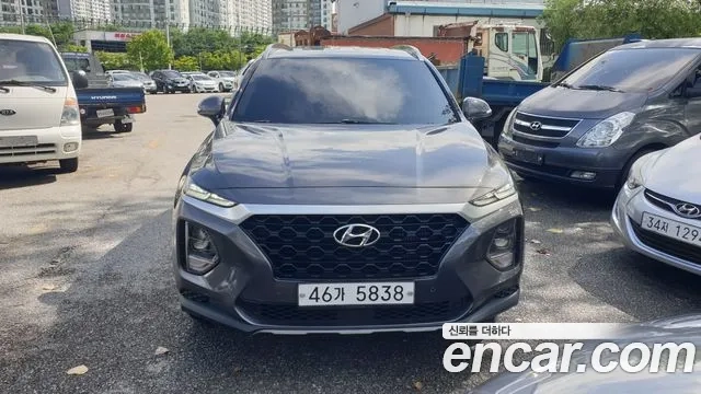 Hyundai Santa Fe TM 2018 Серый из Кореи