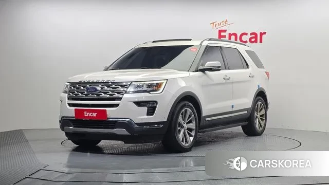 Ford Explorer 2018 Белый из Кореи