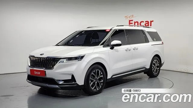 Kia Carnival 4th generation 2021 Белый из Кореи