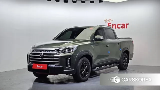 Ssangyong The New Rexton Sports Cannes 2021 Зеленый из Кореи