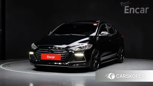 Hyundai Avante AD 2018 Черный из Кореи