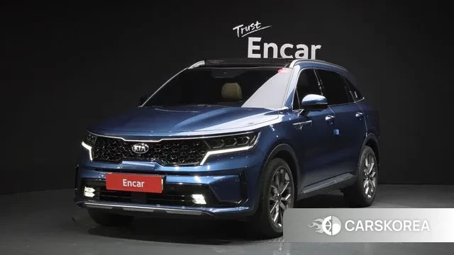 Kia Sorento 4th Generation 2021 Синий из Кореи