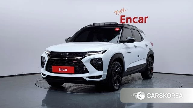 Chevrolet (GM Daewoo) Trailblazer 2022 Белый из Кореи