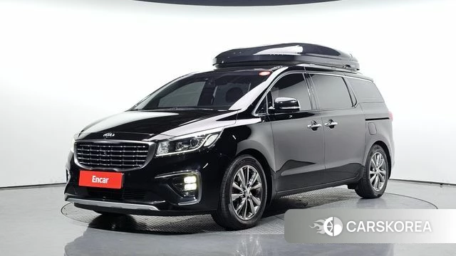 Kia The New Carnival 2018 Черный из Кореи