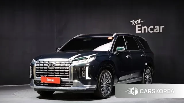 Hyundai The New Palisade 2023 Темно-зеленый из Кореи