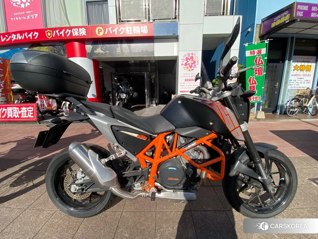 Проданный KTM 690 DUKE 2013 из Японии