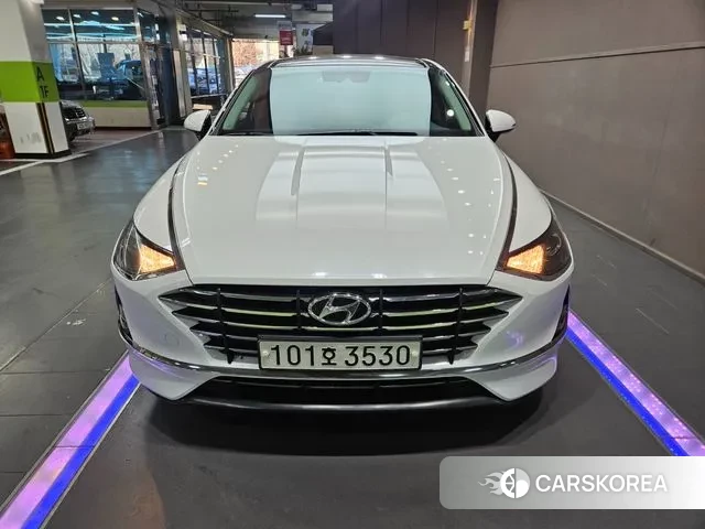 Hyundai Sonata (DN8) 2019 Белый из Кореи