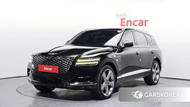 Genesis GV80 2021 Черный из Кореи