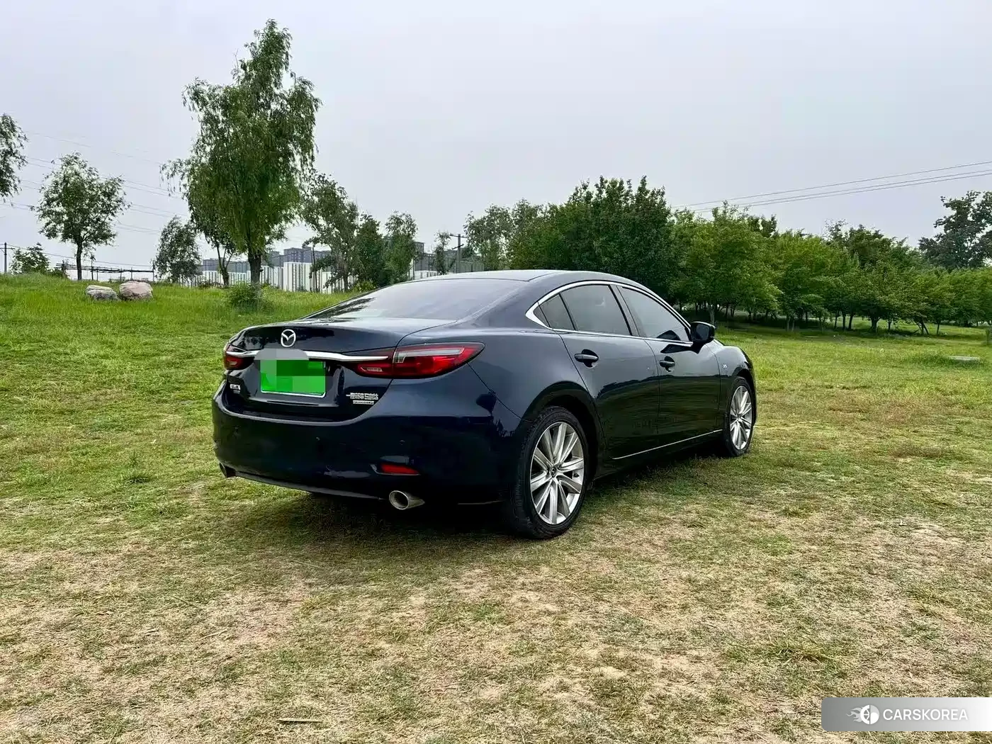 Mazda Atez 2021 Синий из Китая
