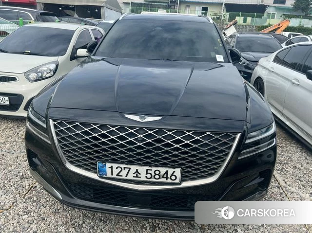 Genesis GV80 2021 Черный из Кореи