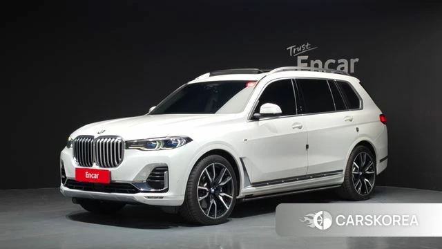 BMW X7 (G07) 2020 Белый из Кореи