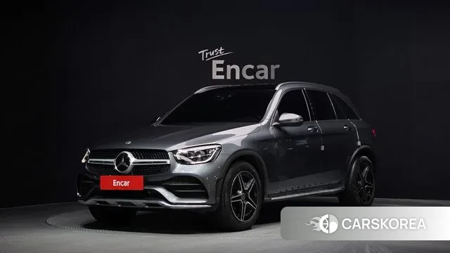 Mercedes-Benz GLC-Class X253 2022 Серебристо-серый из Кореи