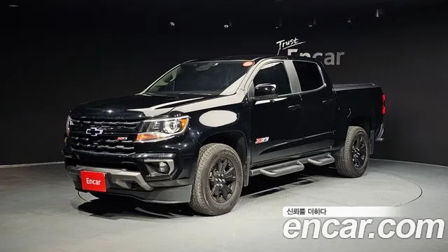 Chevrolet (GM Daewoo) Real New Colorado 2020 Черный из Кореи