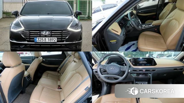 Hyundai Sonata (DN8) 2019 Черный из Кореи