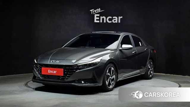 Hyundai Avante (CN7) 2023 Серый из Кореи