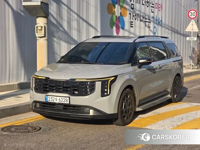 Kia The New Carnival 4th Generation 2025 Серебристо-серый из Кореи