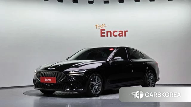 Genesis The New G70 2022 Черный из Кореи