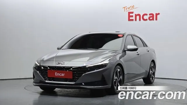 Hyundai Avante (CN7) 2020 Серый из Кореи