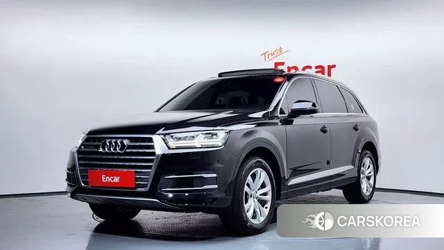 Audi Q7 (4M) 2019 Черный из Кореи