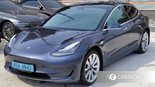 Tesla Model 3 2020 Серый из Кореи