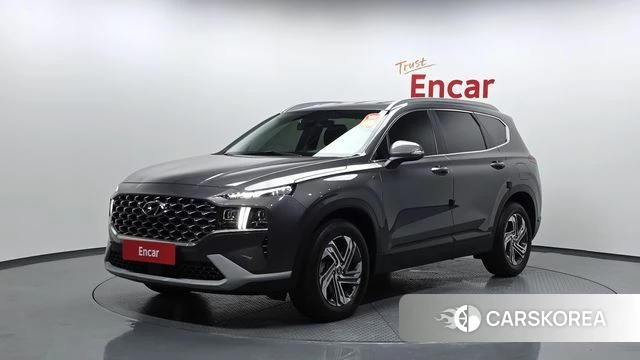 Hyundai The New Santa Fe 2022 Серый из Кореи