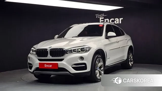BMW X6 (F16) 2018 Белый из Кореи
