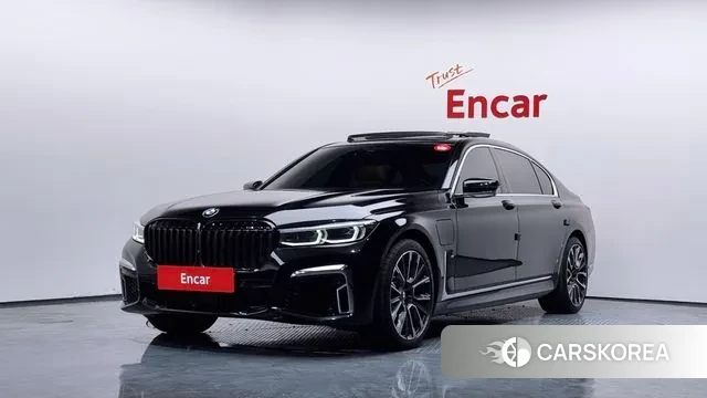 BMW 7 Series (G11) 2020 Черный из Кореи