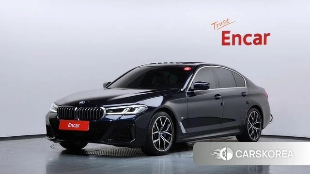 BMW 5 Series (G30) 2021 Черный из Кореи