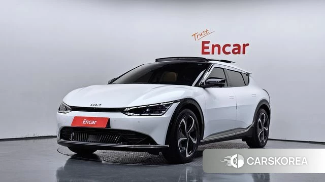 Kia EV6 2023 Белый из Кореи